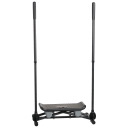 Two height-adjustable upright handles