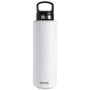 High-performance lid and wide mouth bottle make it easy to add ice
