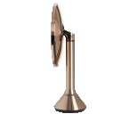 Tilts back fully for a clear, comfortable view