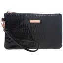 Black Crocodile Print