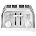 Brushed Stainless White