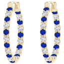 Sapphire Gold Plated