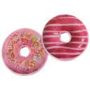 Pink Glaze & Rainbow Sprinkles