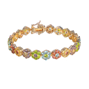 Gold & Multi-Color