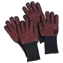The extra-long, form-fitting cuffs offer added protection for your wrists & forearms (Red)
