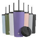  Available in 8 different color packs