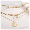 Coin with Pearl