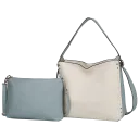 Beige-Light Blue