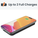 Portable design slips easily into a bag so backup power is always close by