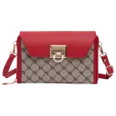 Khaki/Red