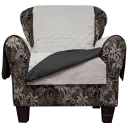 Silver/Black Chair