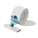 Easy to install and reposition anytime.