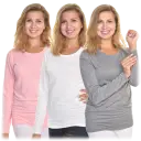 Light Pastel Pink/White/Grey