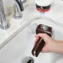 Works on tile, glass, metal, & more