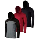 Set 2: Marled Grey/Black, Marled Red, Marled Black