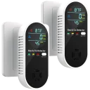 Two detectors included to help monitor multiple areas of your home