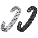 Silver/Black