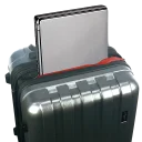 Hidden compartment in Carry-On for devices or wallets