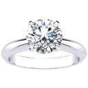14K White Gold