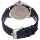 Silver Tone, Silver Dial w/ Blue Inlay, and Blue Strap