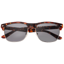 Dark Brown Tortoise/Black