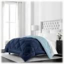 Navy/Sky Blue in Queen/Full size