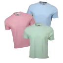 Light Blue + Papaya + Seafoam