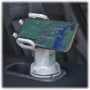 Adjusts to fit any size phone or cup holder