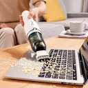 Clean delicate electronics using the included 2-in-1 brush nozzle.