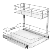 The Two-Tier Cabinet Organizer