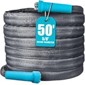 Aqua Joe 50' Superlight FiberJacket Garden Hose