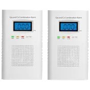 2-Pack: Hakol Plug-In Carbon Monoxide & Natural Gas Detector