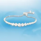 The Daughter Pearls Of Wisdom Diamond Bracelet