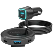 HyperGear Road Runner 98W 5 Ports Car Charger