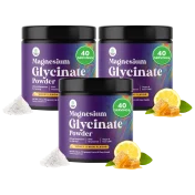 3-Pack: Nature's Craft Magnesium Glycinate Powder