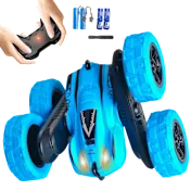 RacingFun Remote Control Swing Stunt Car with Light 2.4G