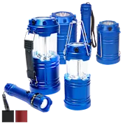 SecureBrite 6-Piece COB LED Lantern and Work Light Bundle