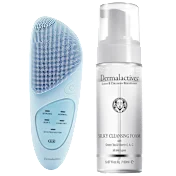 Dermalactives Pure Silk Cleanse Bundle with Sonic Cleansing Brush & Foam