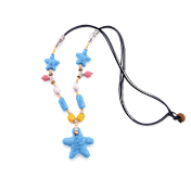 Titans Starfish Lava Stone Party Necklace and Optional Essential Oils