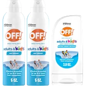 3-Pack: OFF! Adults & Kids Aerosol & Lotion