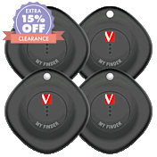 4-Pack: Verbatim My Finder Bluetooth Tracker