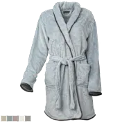 Ardour Pipe Hem Velvet Robes