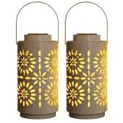 The Solar Powered Flower Lanterns
