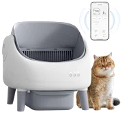 The Self-Cleaning Smart Litter Box