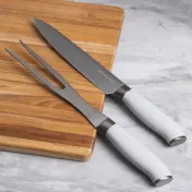 The Japanese Steel Carving Knife and Fork Set