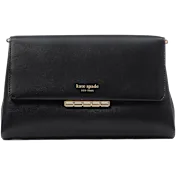 Kate Spade New York Grace Embellished Lock Leather Clutch
