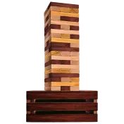 The Giant Wooden Stacking Tower Game