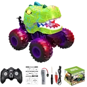 Hakol Dinosaur Camión Monstruo RC con Control Remoto 2.4GHz