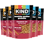 5-Pack: KIND Healthy Grains Cinnamon Oats Clusters