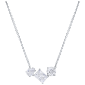 The Moissanite Trio Necklace